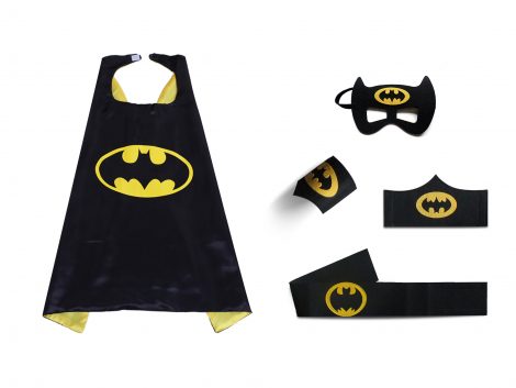 batman costume for kids superhero cape and mask sets