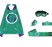 hulk halloween costume kids superhero cape and mask sets