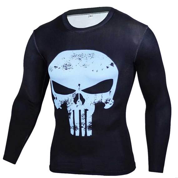 punisher compression top