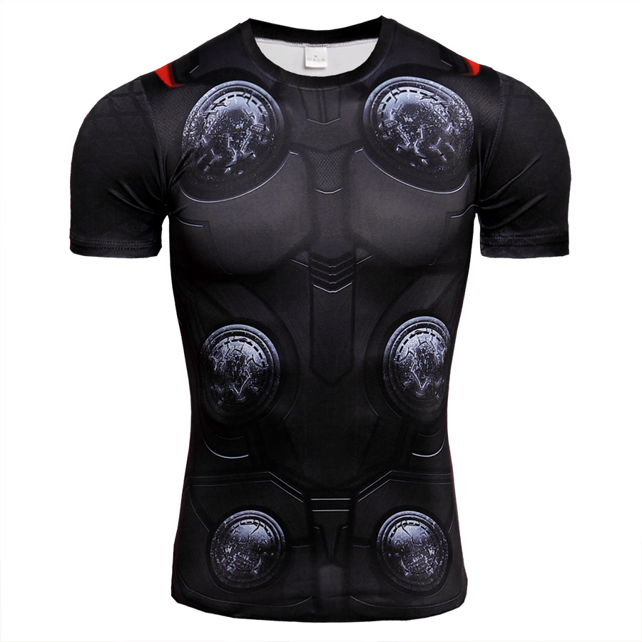 Dri-Fit Thor Compression Shirt Short Sleeve Front