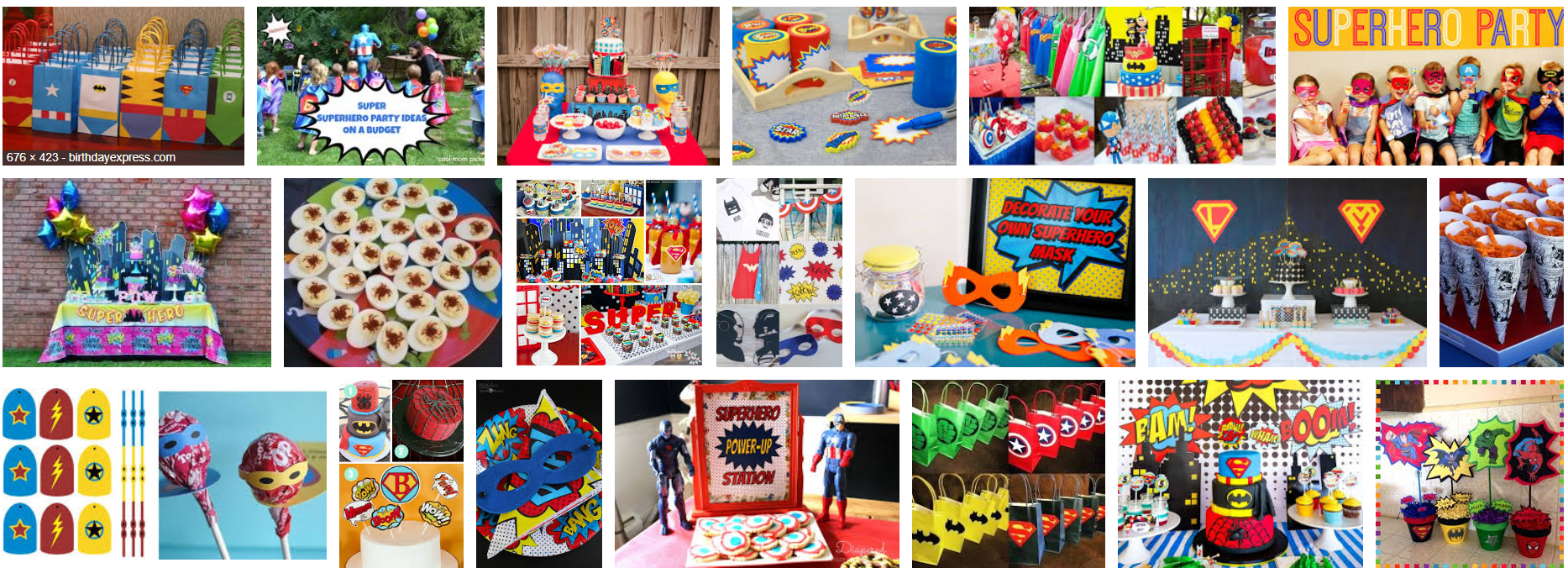 best superhero party ideas