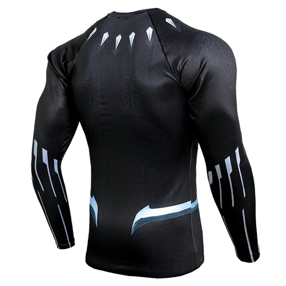 marvel black panther compression shirt long sleeve