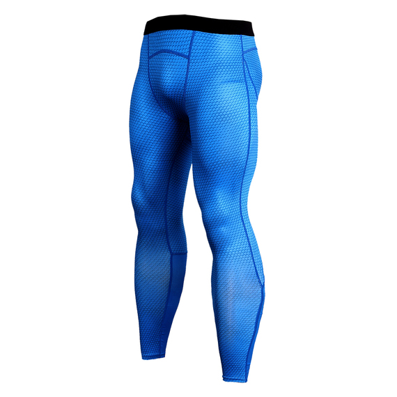 blue compression pants for mens