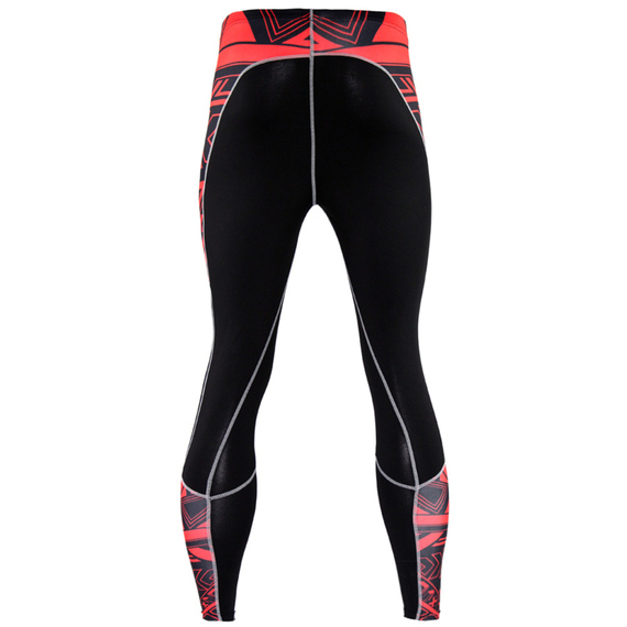red and black compression pants