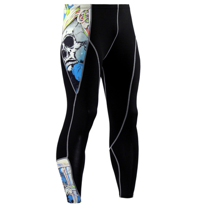 recovery compression tights blue