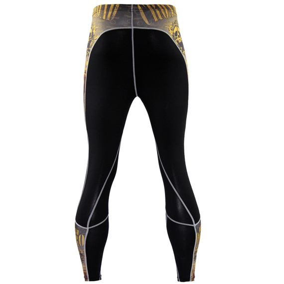 yellow compression pants mens