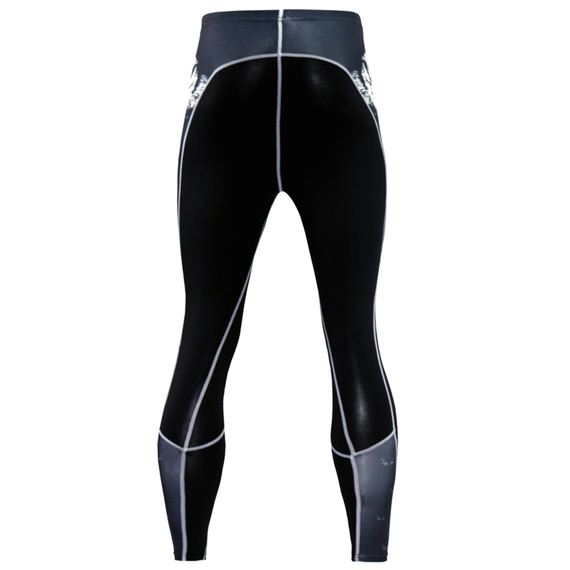 black basketball compression pants mens