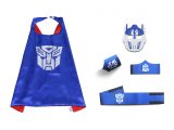 kids transformer cape and mask sets