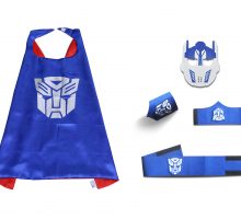 kids transformer cape and mask sets