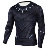 black panther compression shirt long sleeve
