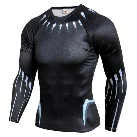 dri fit black panther long sleeve shirt