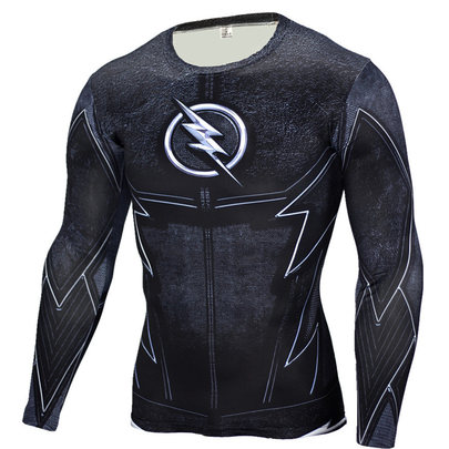 dri fit flash compression shirt mens long sleeve running shirt