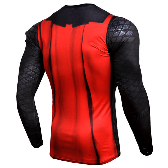 thor workout shirt long sleeve quick dry compression running shirt for mens