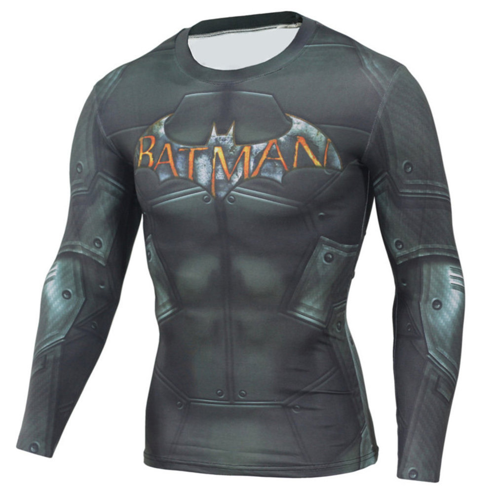 Long Sleeve BatMan Compression Shirt