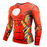 long sleeve iron man dri fit shirt