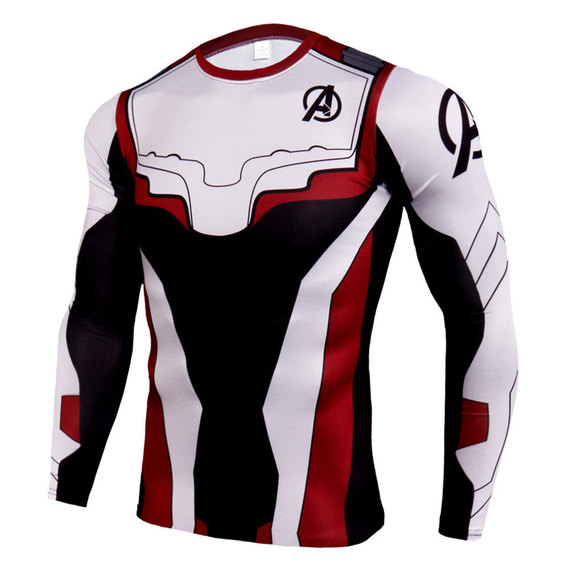 long sleeve avengers quantum realm shirt for boys