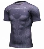 batman beyond t shirt mens short sleeve compression workouts tee