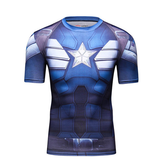 captain america t shirt dri fit