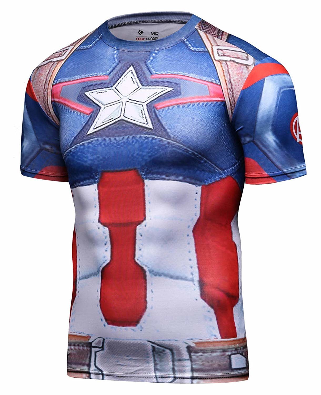 Captain America Star T Shirt