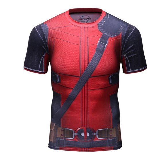 deadpool compression shirt