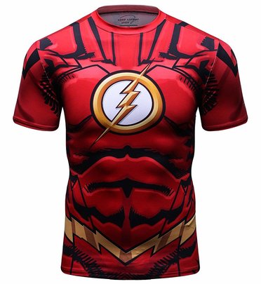 Flash Superhero Shirt children