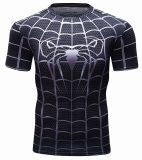 Mens Spiderman Shirt Black