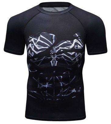 venom spiderman shirt costume mens