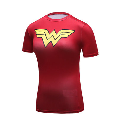 short sleeve wonder woman tee shirts for ladies