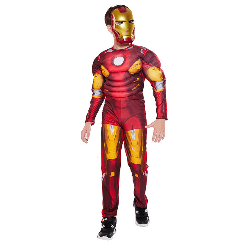 Iron Man Muscle Costume For Kids