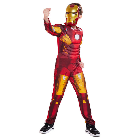 boys Iron Man cosplay costume for halloween