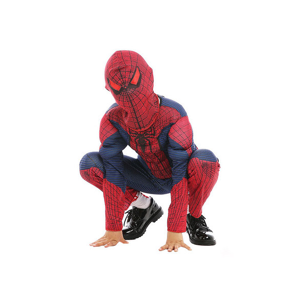 spider man blue costumes for boys