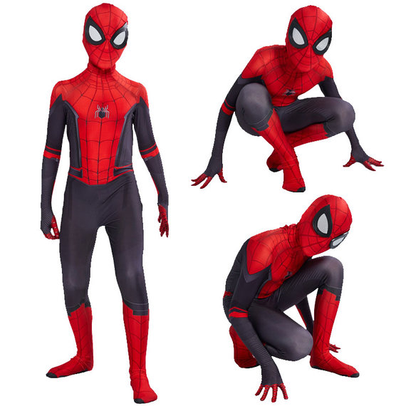 Kids Far From Home Spider Halloween Costume Muscle Jumpsuit