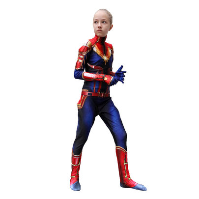captain marvel costume girls