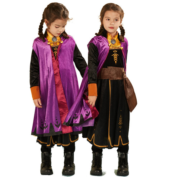frozen anna coronation costume for kids