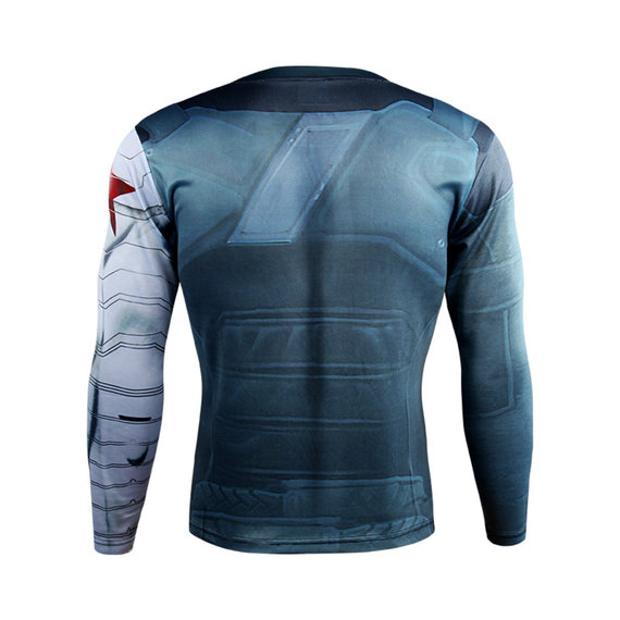 long sleeve winter soldier sport shirt