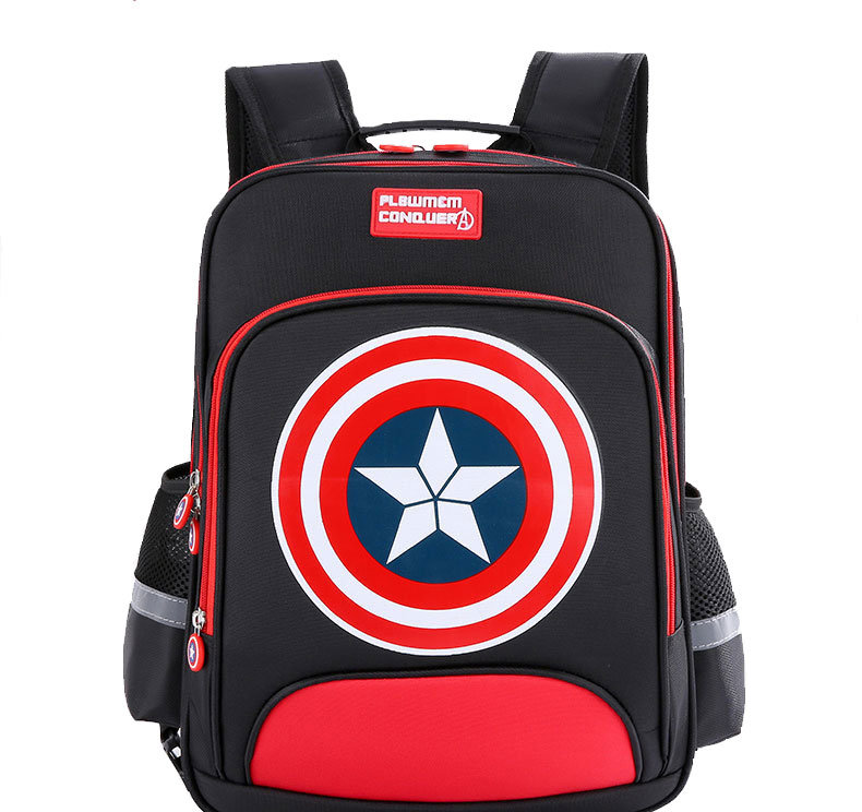 Marvel Boys Captain America Shield Backpack