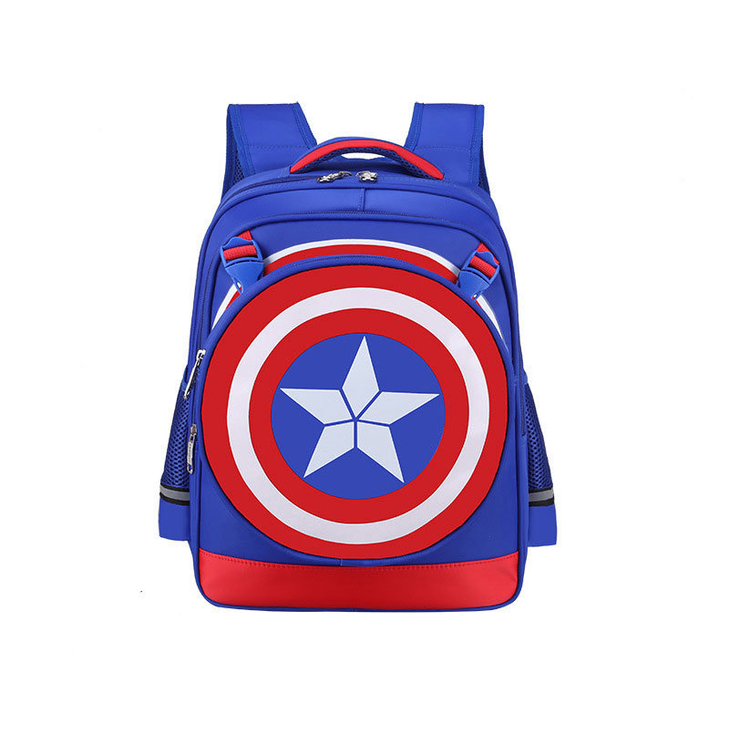 Captain America School Backpack For Kids