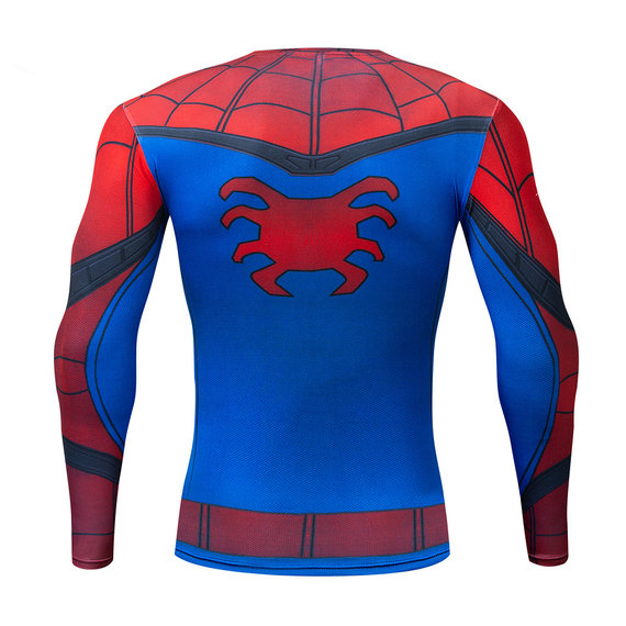 homecoming spiderman compression shirt