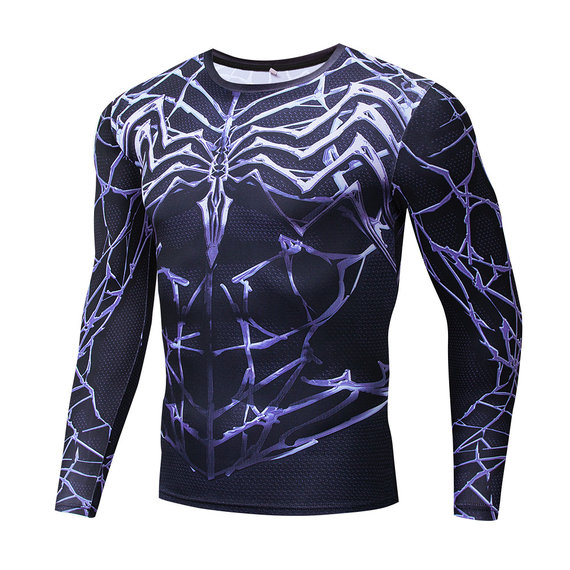 venom compression shirt dri fit marvel tee