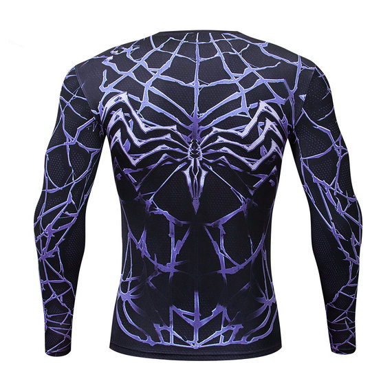 long sleeve venom t shirt black