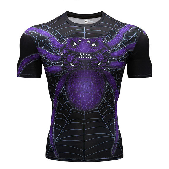 dri fit spider man compression shirt