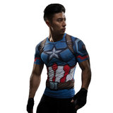 captain america shield logo t shirt