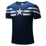 captain america t shirt mens