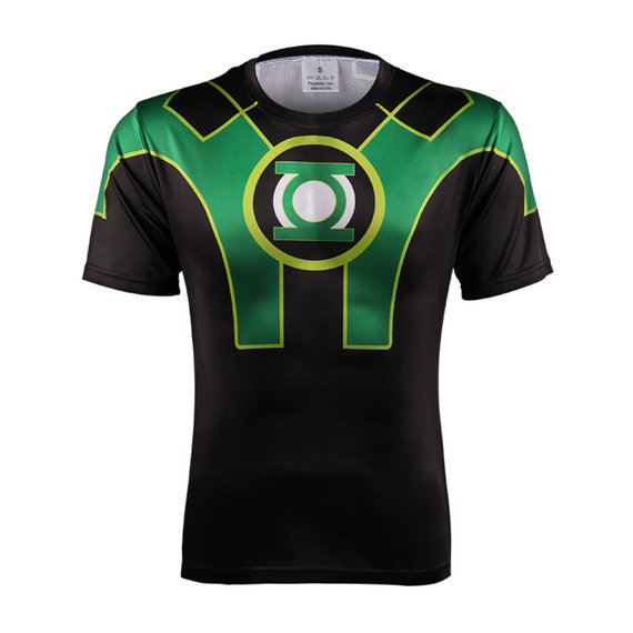 dri fit dc comics green lantern t shirt