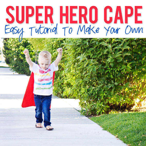 How To Make A Superhero Cape