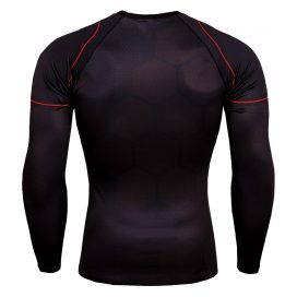 dri fit long sleeve Marvel Avengers iron man arc reactor compression shirt for Gym