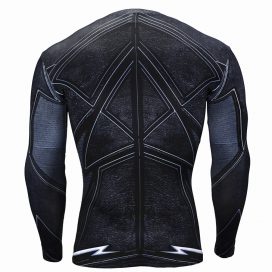 long sleeve The Flash compression shirt for gym