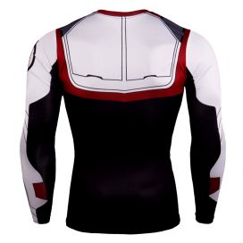 long sleeve slim fit quick dry cool Marvel avengers Quantum Realm T Shirt For Gym