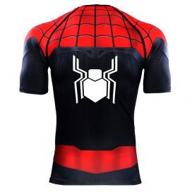 Short Sleeve Slim Dri Fit Avengers Marvel Infinity War Far From Home Spider Man Compression Shirt For Athletic