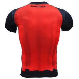Short Sleeve Slim Dri Fit Avengers Marvel Superman Compression Shirt For Athletic